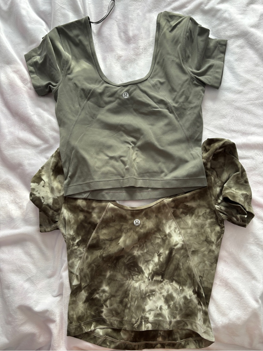 lululemon athletica Align Short Sleeve Tops - Solid & Tie-Dye Bundle